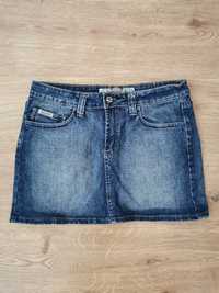 Spódniczka jeansowa niebieska, rozmiar 38