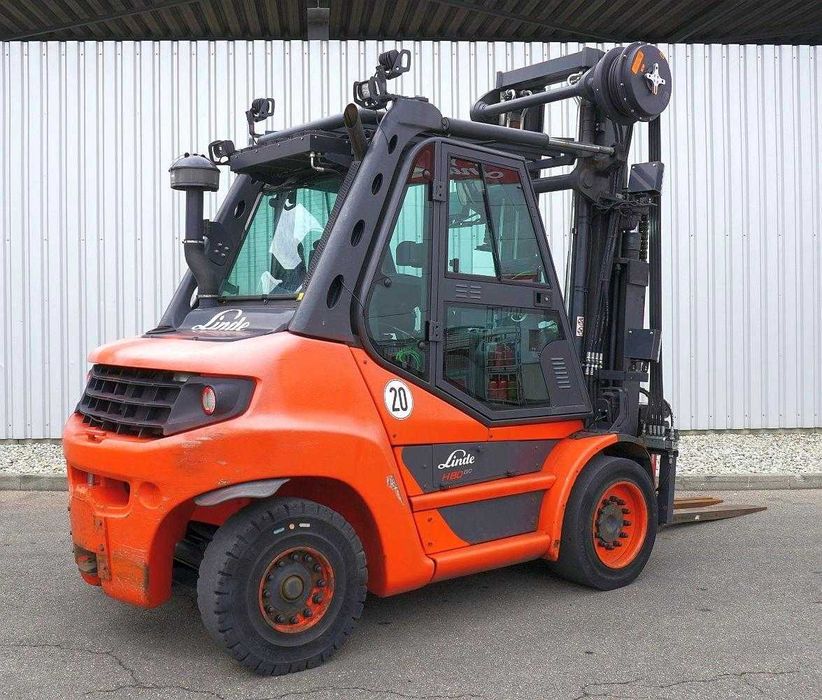 Wózek widłowy Linde udźwig 8000kg DIESEL  H80D EVO 2020  OF684