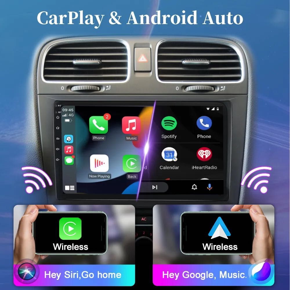 Auto Radio Golf 6 *Android * Ano 2008 a 2016