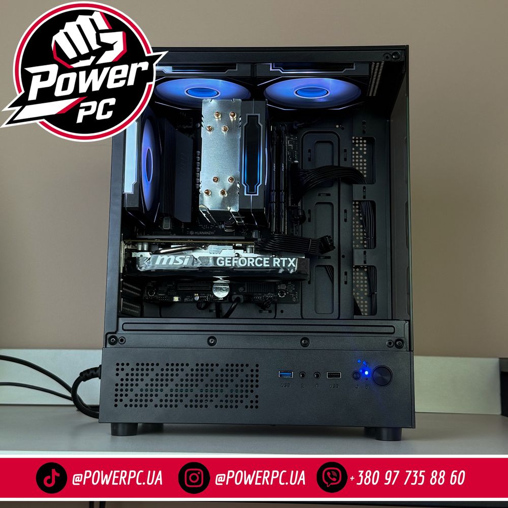 ІГРОВИЙ ПК!! RTX 4060, Ryzen 5 8400f, ОЗУ DDR5 16gb, SSD