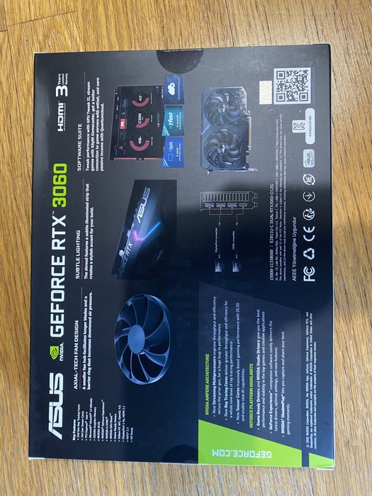 Placa gráfica Nvidia RTX 3060 12gb