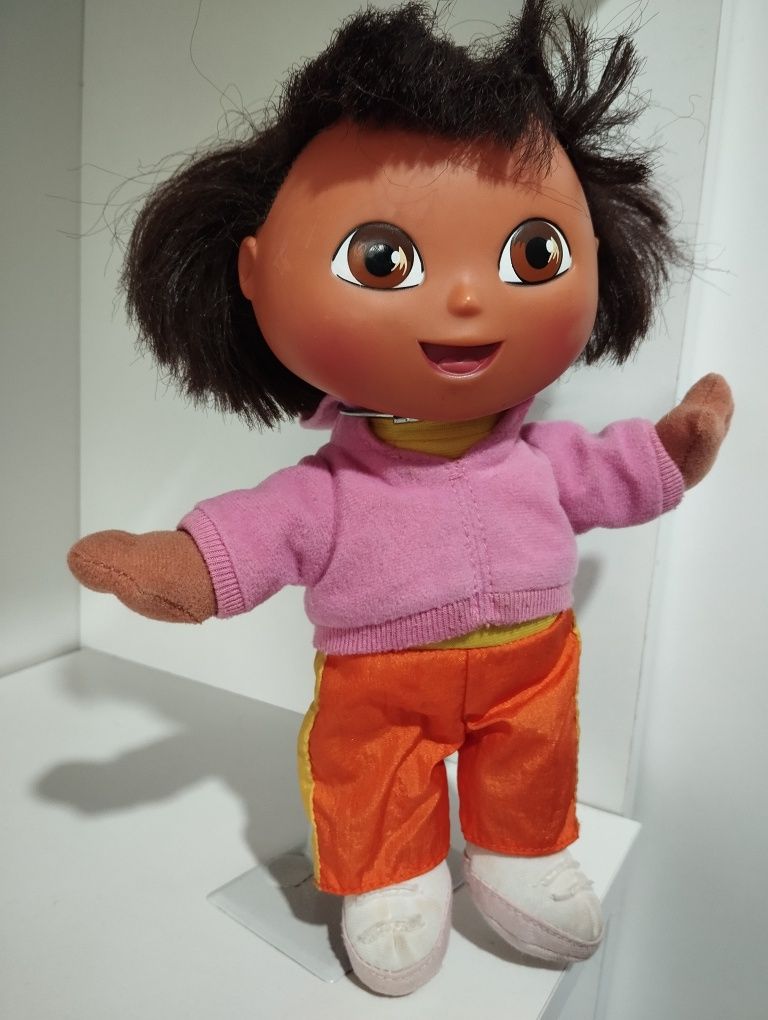 Lalka Dora interaktywna uszkodzona 24cm