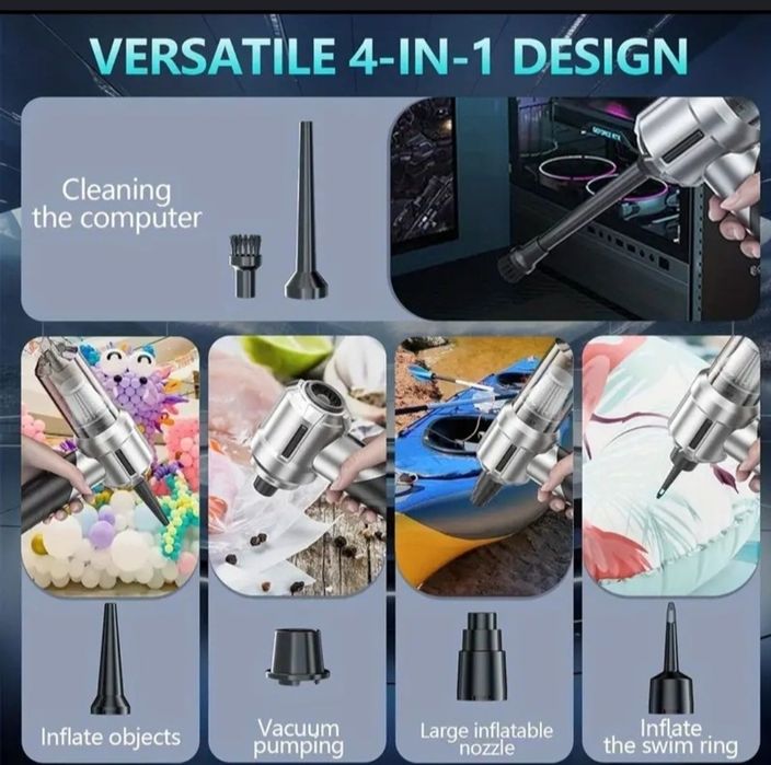 Бездротовий пилосос дуйка