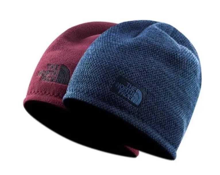 Двосторонні шапки на флісі The North Face оригінал