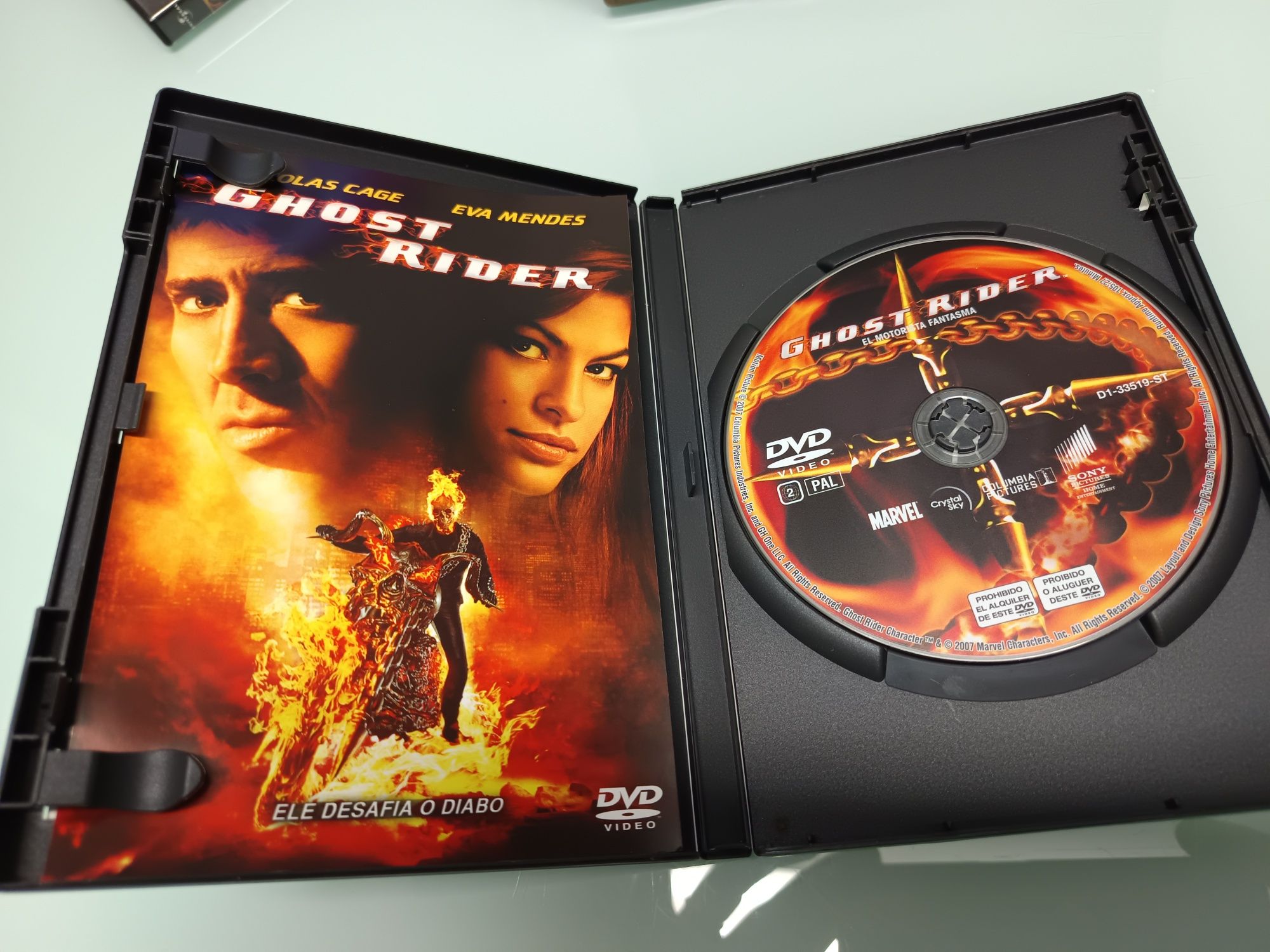DVD ghost rider .