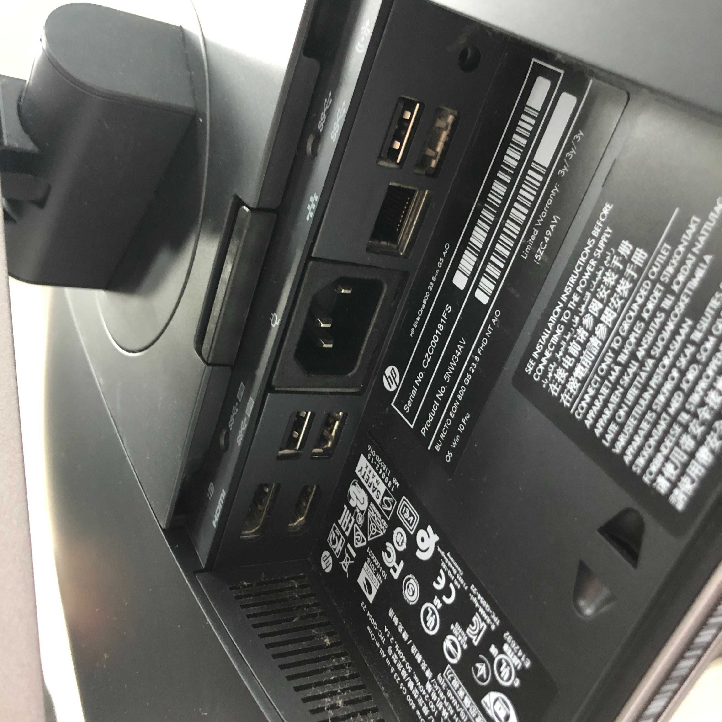 Komputer AiO HP 800 G5 Intel Core i7 9GEN 16GB 512GB SSD Win11 Kl.A