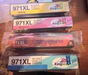 Tinteiros Kingway Compatíveis HP 971XL (Novos)