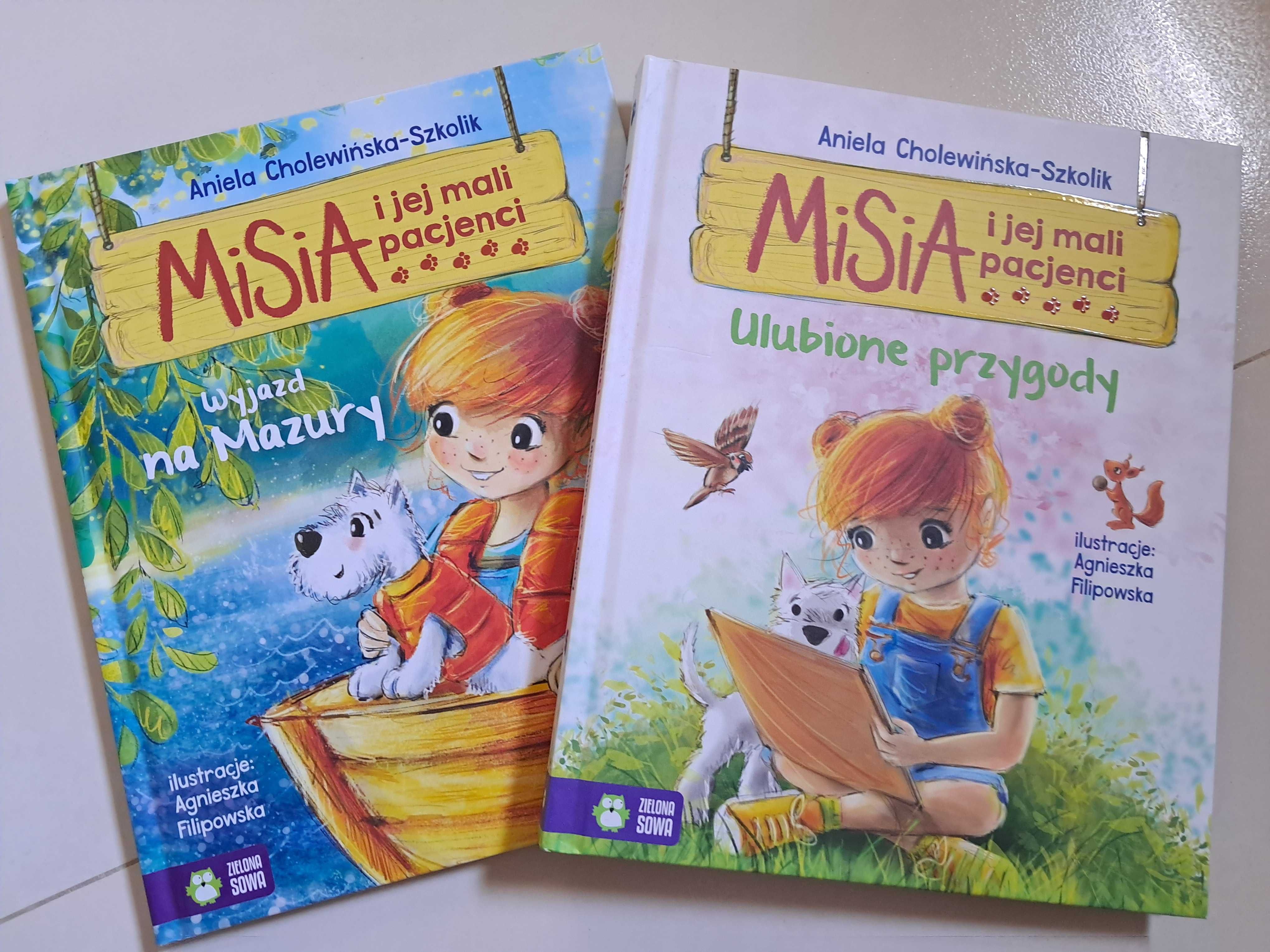 Misia i jej mali pacjenci. Ulubione przygody i Wyjazd na Mazury - 2szt