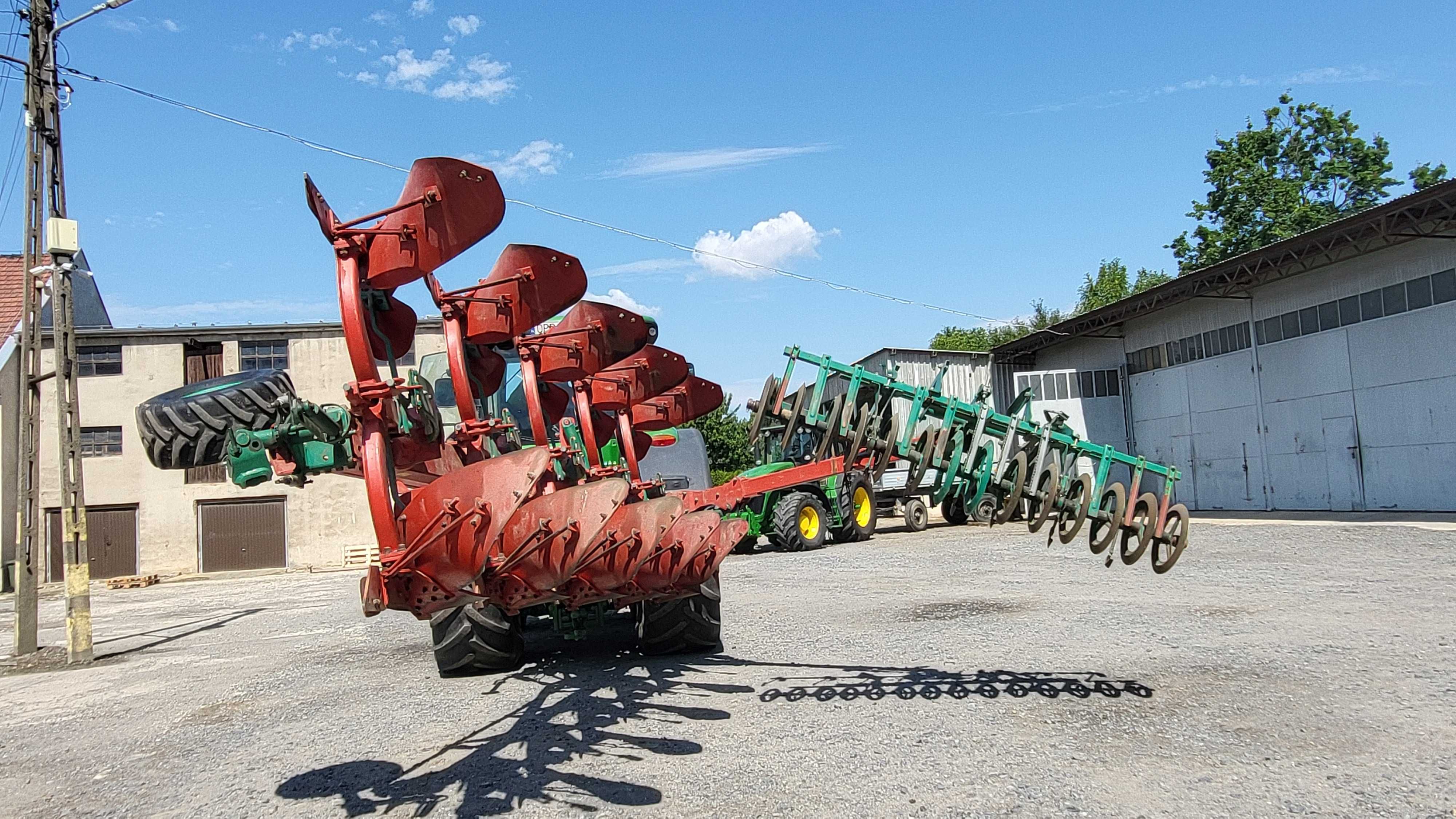 Pług 5-skibowy Kverneland EG 100 ze wzmacnianą wieżą  2015 rok
