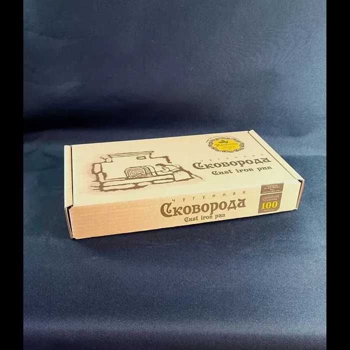 Сковорода Ø24см, глибина 6см,вага 2,8 кг. чавунна із дерев'яною ручкою
