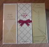 Zestaw Perfum Avon 3x30ml Attraction Eve Confidence Luck