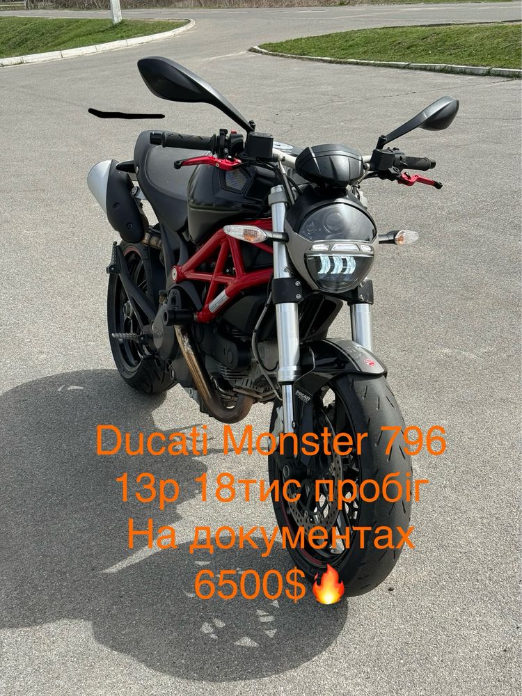 Ducati monster 796 13р