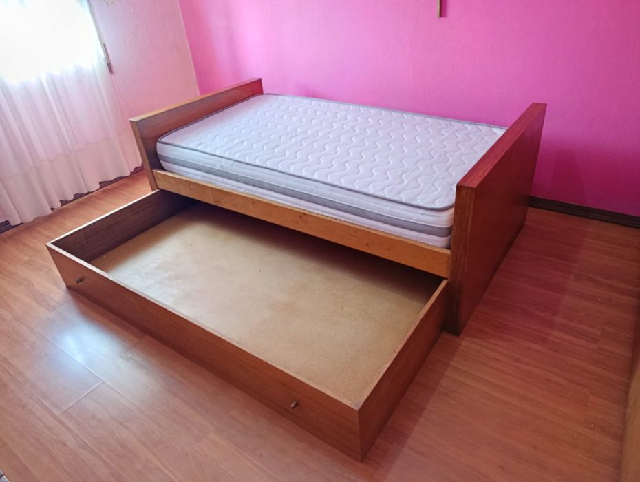 Cama de Solteiro com colchão