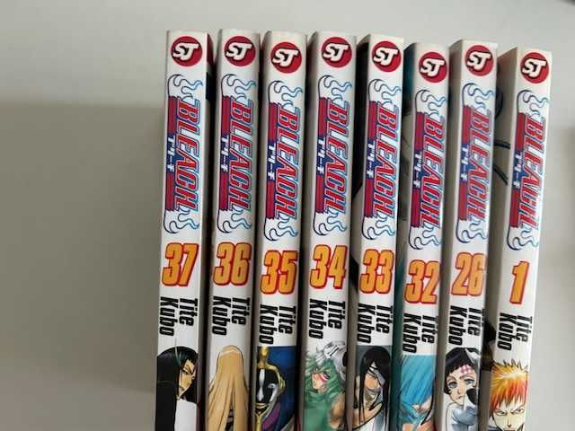 Livros Mangá- Bleach e Death Note