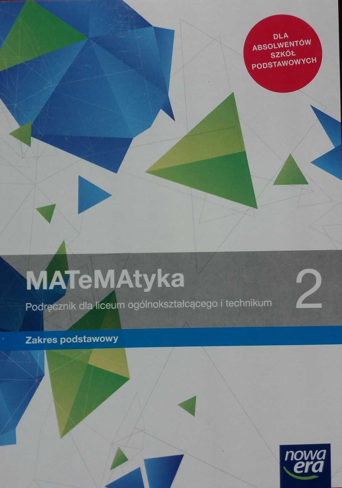 Matematyka 2 podr. ZP Nowa Era