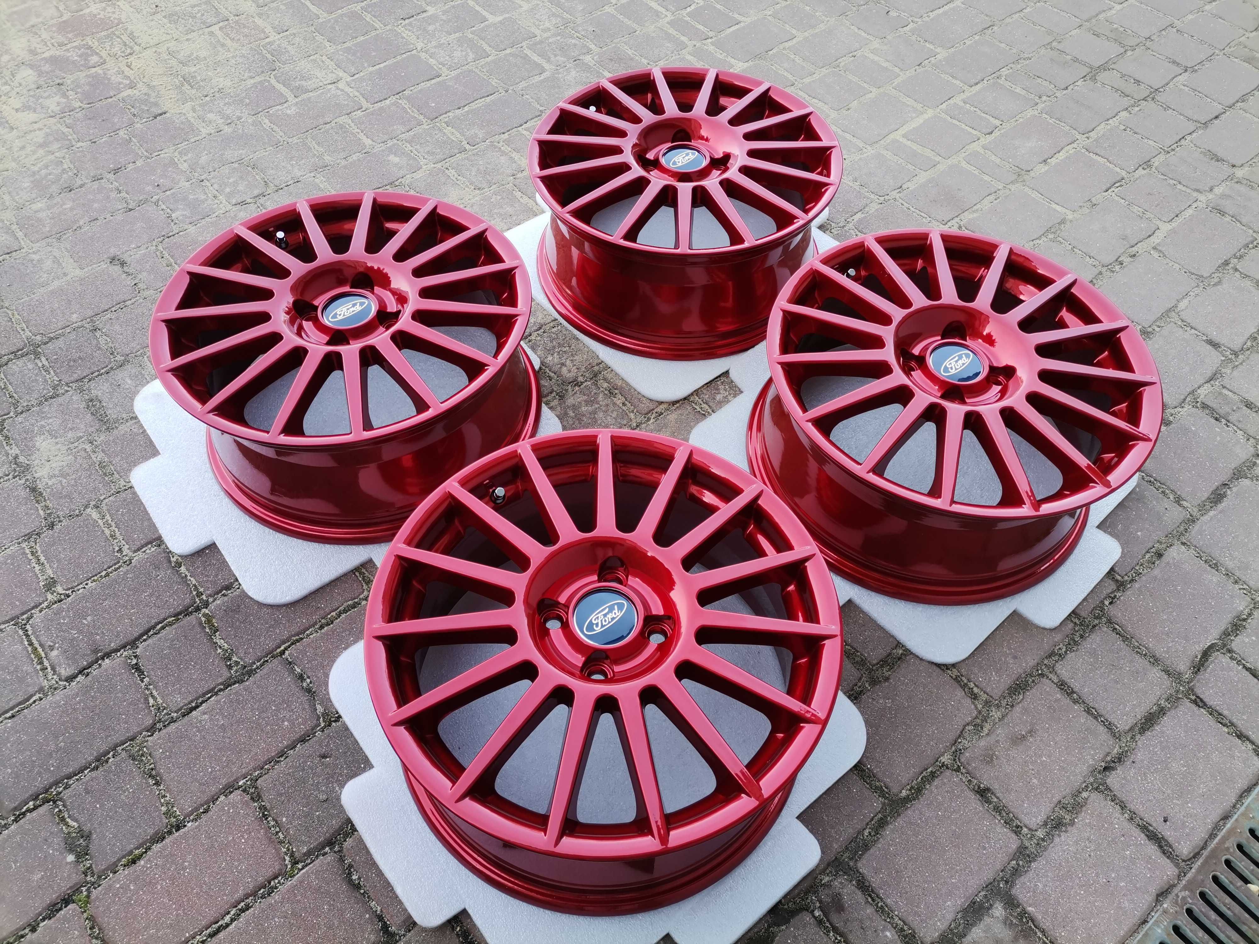 17'' 4x108 Ford Fiesta St Candy Red Śliczne.