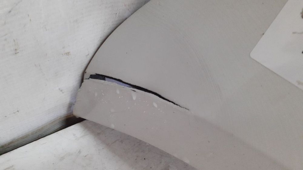 ^ ZDERZAK PRZÓD PRZEDNI VW VOLKSWAGEN TOURAN LIFT FL BIAŁY LB9A