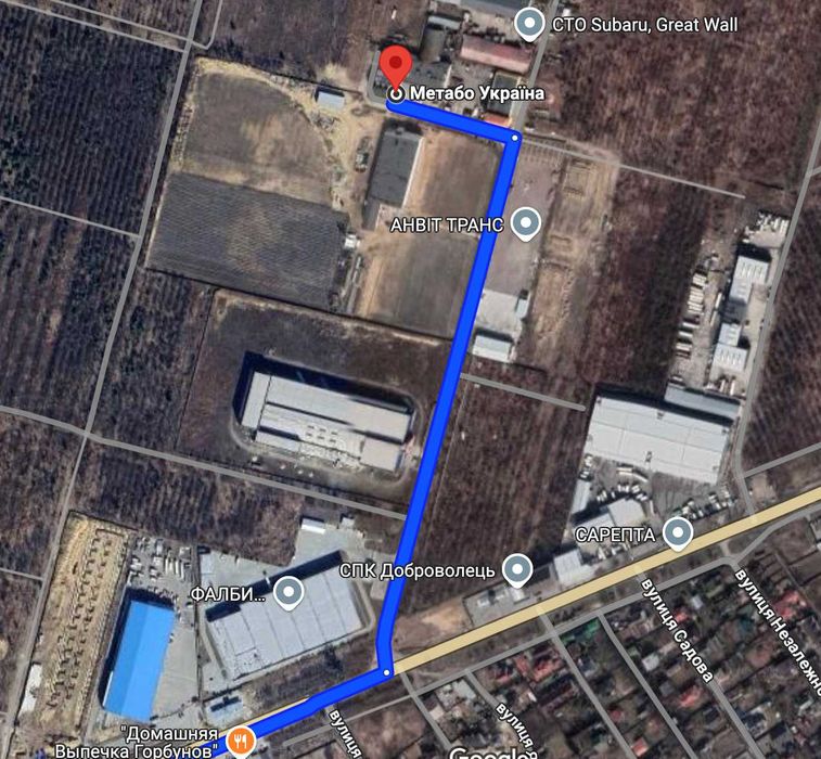 Продаж промислових земель (11.02), 7 км від Києва - 2 га