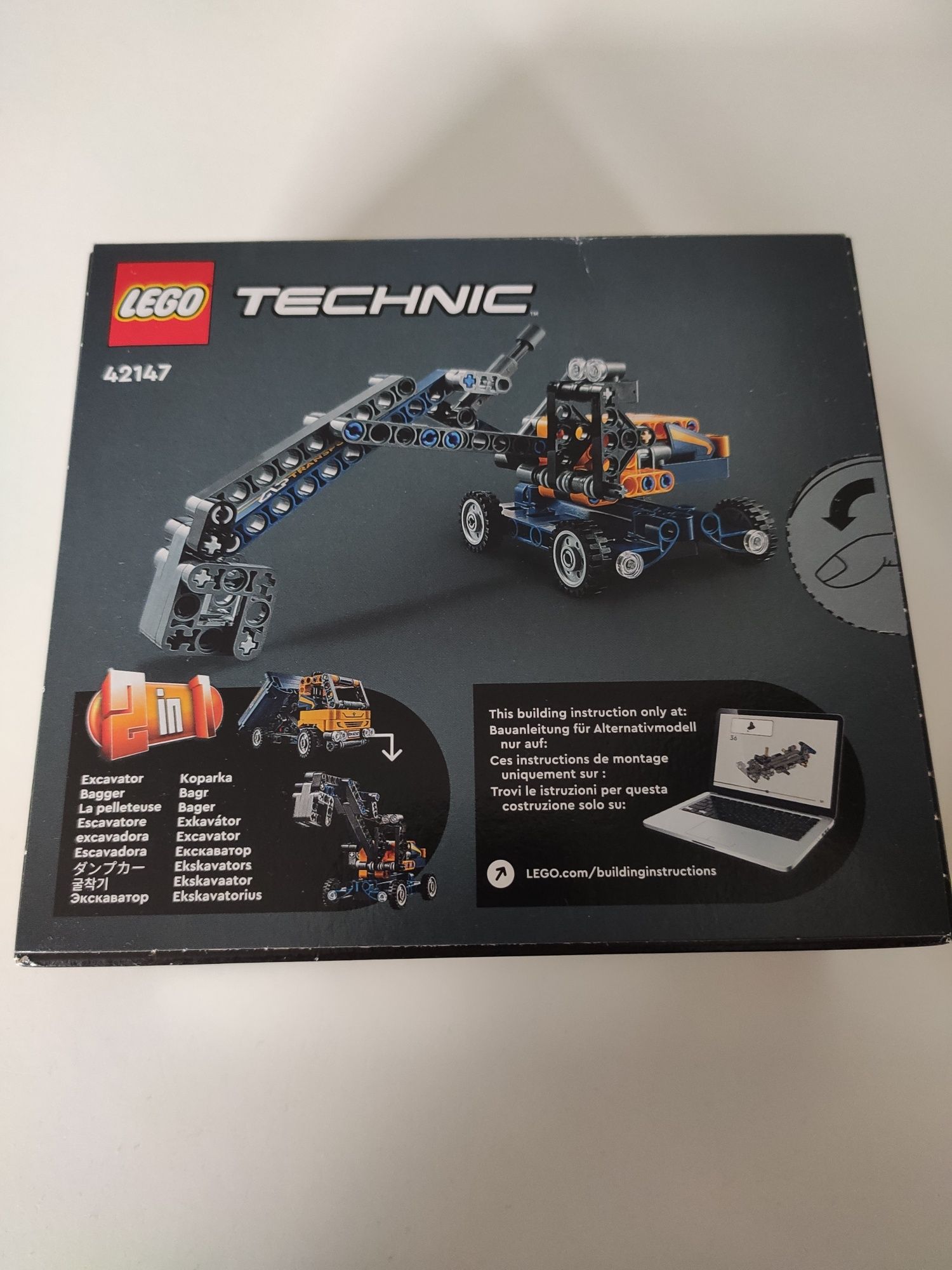 Nowy zestaw LEGO technic 42147 wywrotka