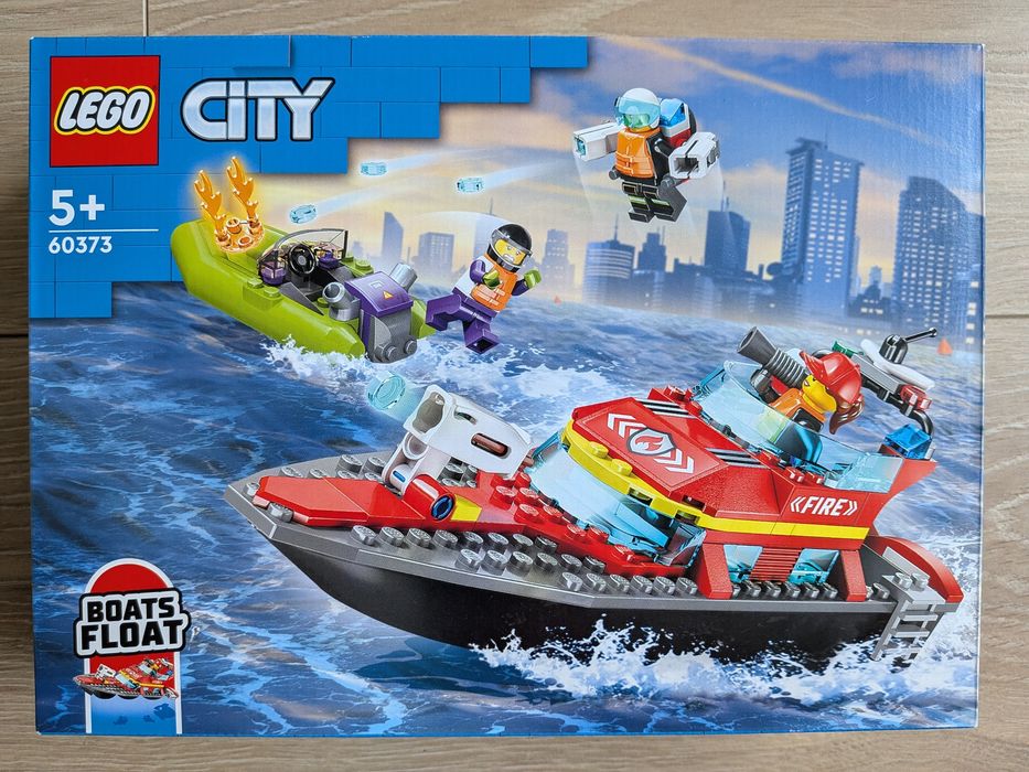 LEGO City Łódź strażacka 60373