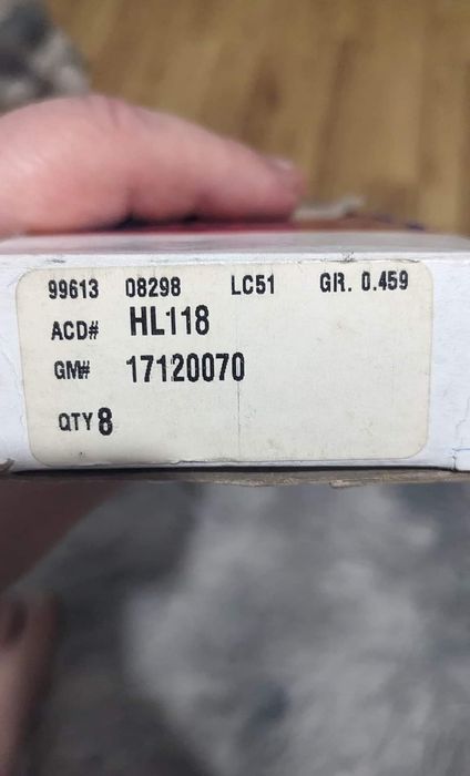 Гідрокомпенсатори штовхачі Шевроле, Oldsmobile, Buick, Isuzu HL-118