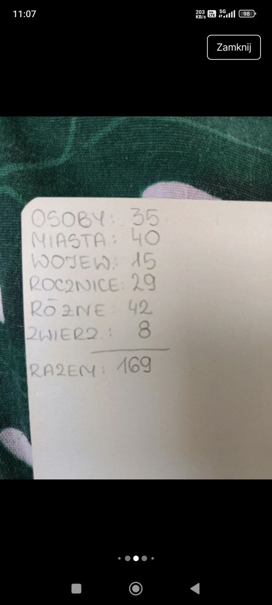 Monety 2 złotowe  169 sztuk
