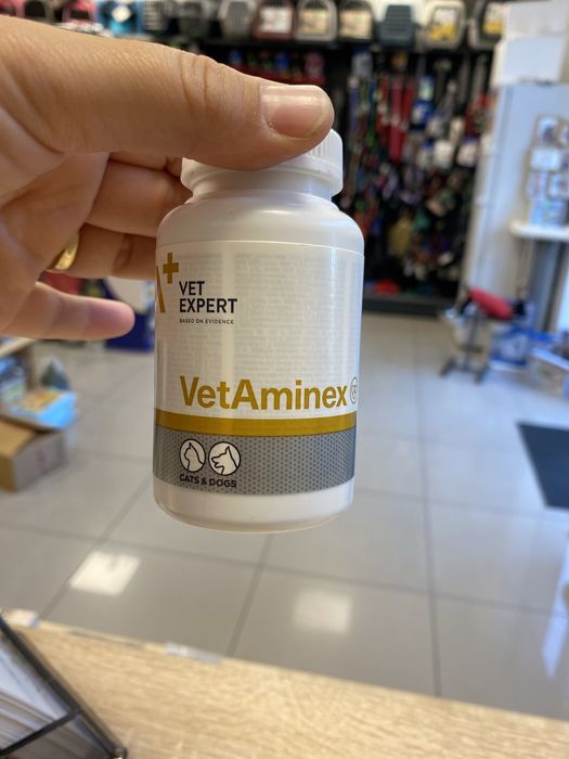 Vetaminex witaminy dla średniego psa i kota 60 szt twist off
