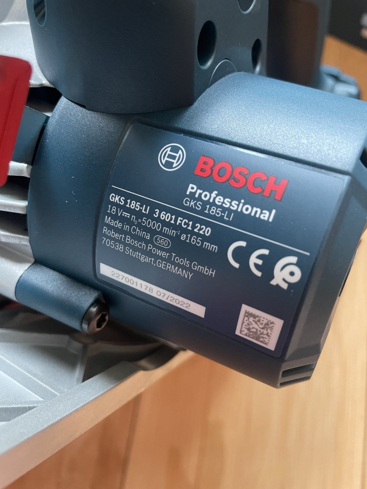 Продам дискову пилу Bosch GWS-185Li