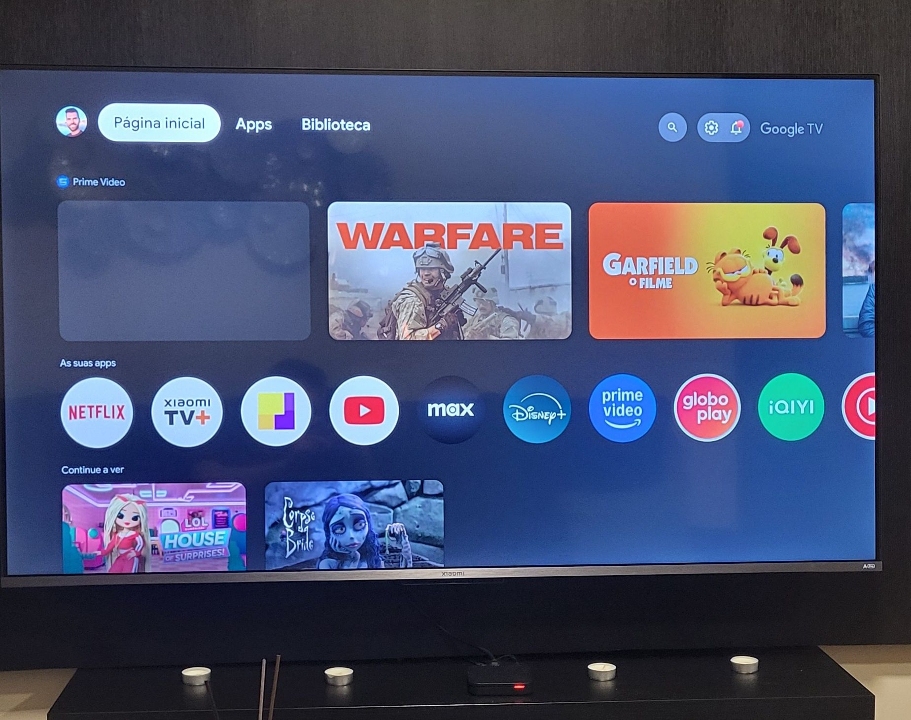 Xiomi Smart TV QLED 55" A Pro (2025) 4K U