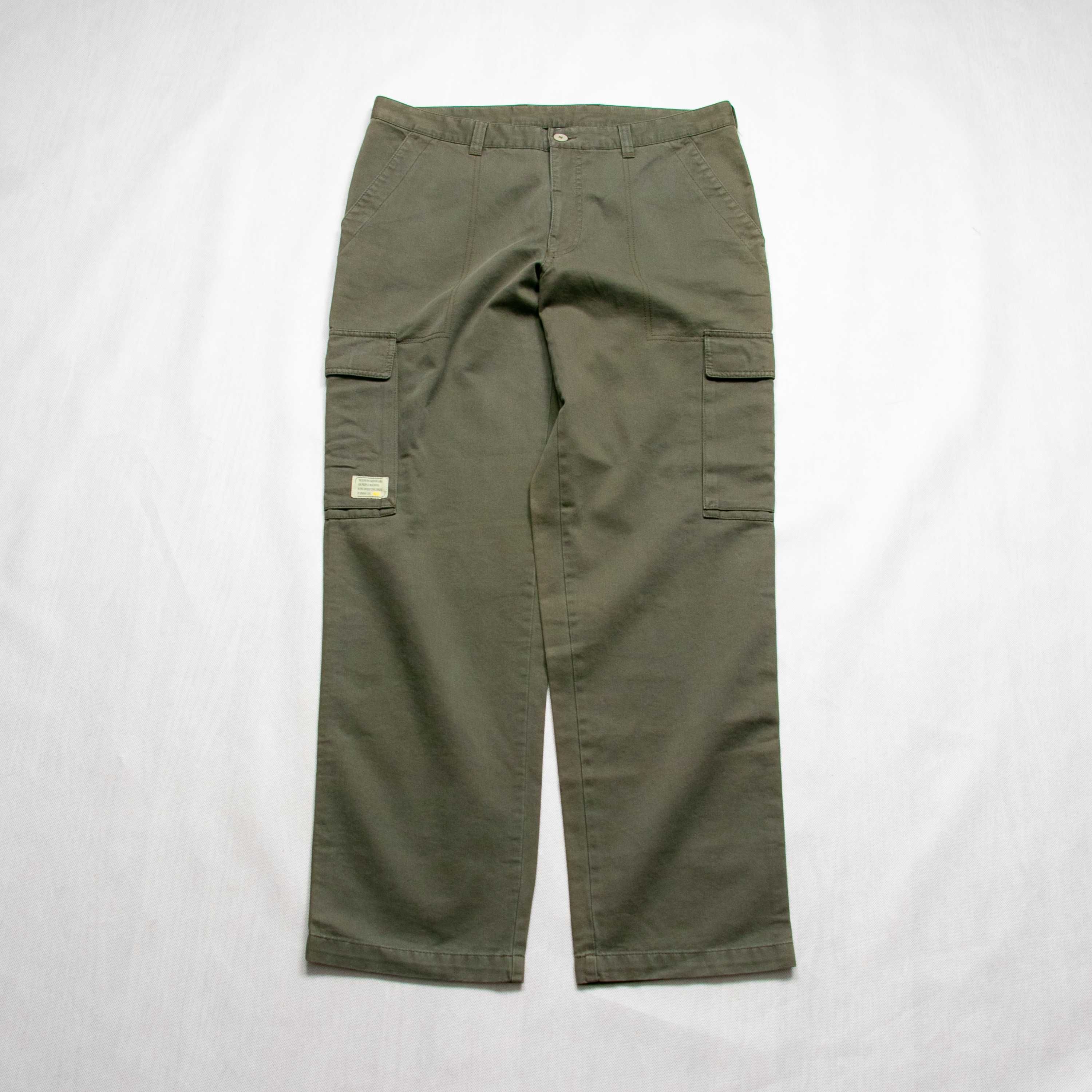 Camel spodnie cargo khaki 52eu/L
