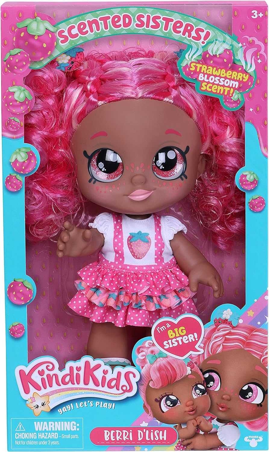 Лялька Кінді Кідс Беррі Д'Ліш Kindi Kids Berri D'Lish Scented Sisters