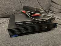 2x Playstation 2 slim i fat