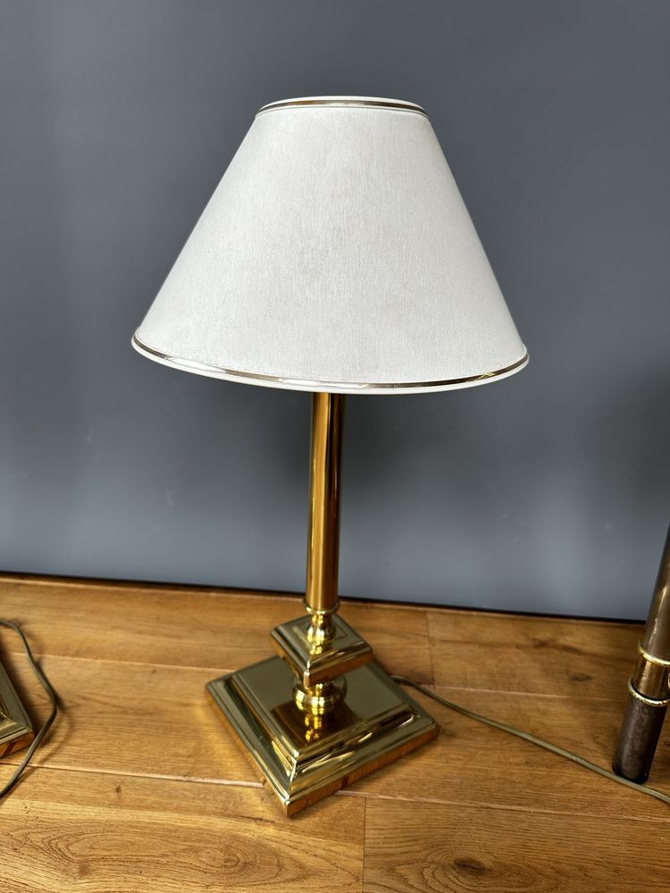 Zestaw lamp Vintage do salonu, sypialni Glamour, Hollywood Regency