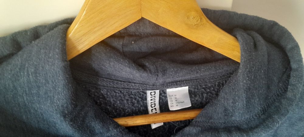 Granatowa bluza dresowa H&M rozmiar M