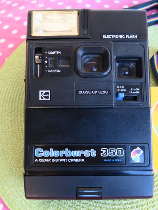 Polaroid, Aparat fotograficzny z 1981 r. Kodak Colorburst 350. Gratka!