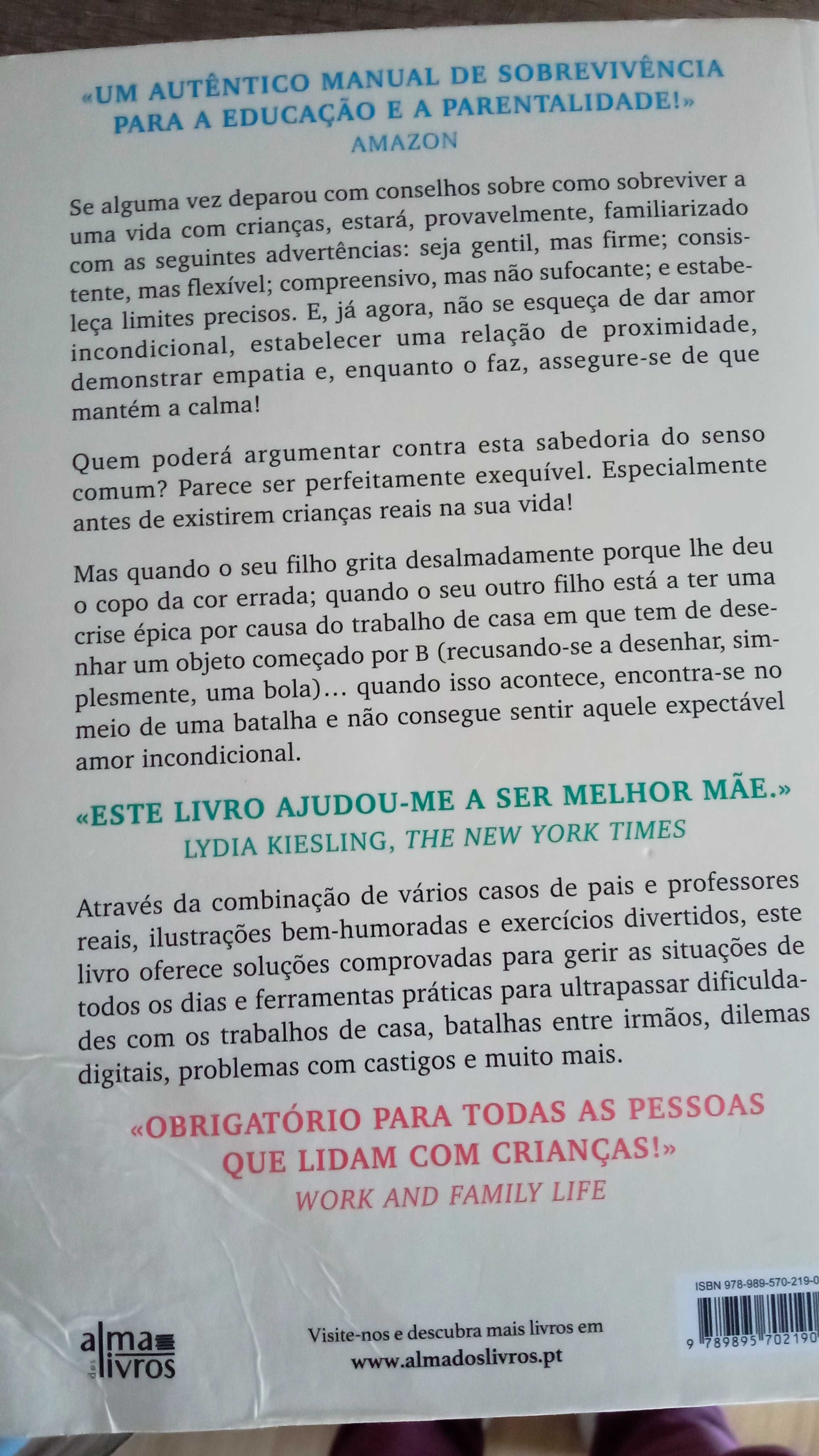 Livro Saber Lidar com as crianças