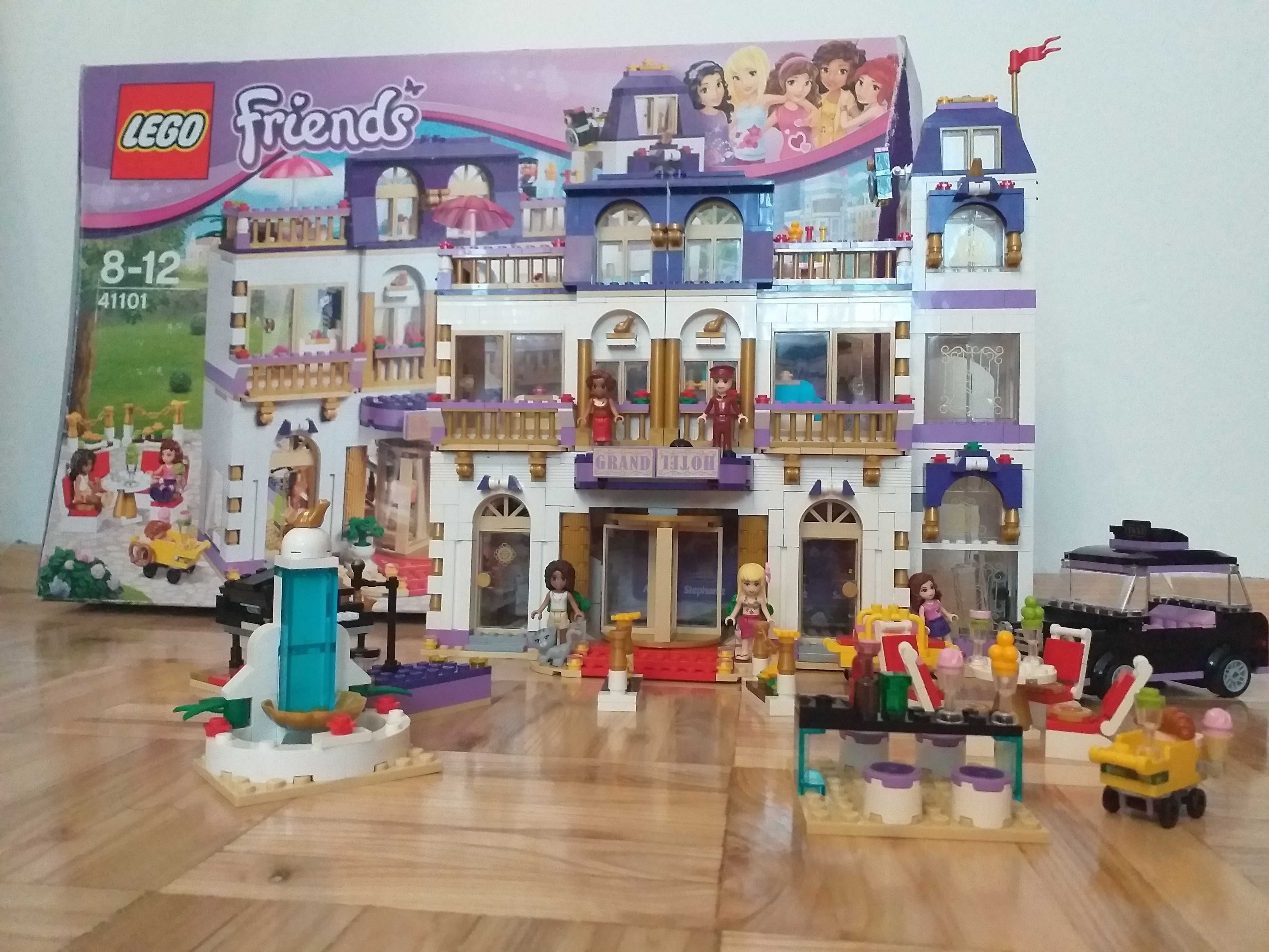 Klocki Lego Friends Hotel Grand w Heartlake Nr 41101