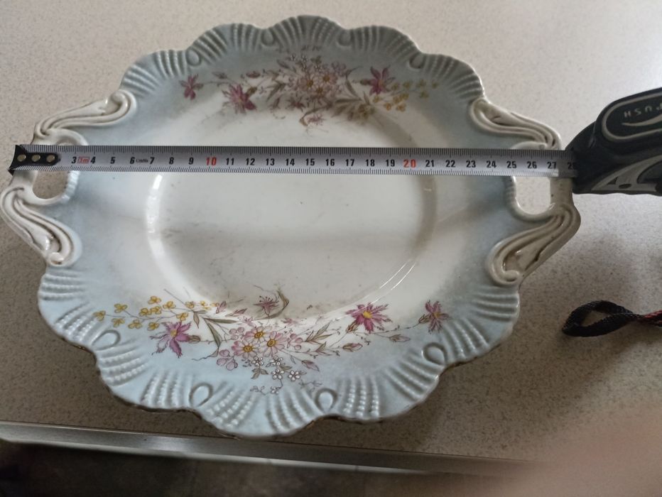 Stara pocelanowa patera na owoce