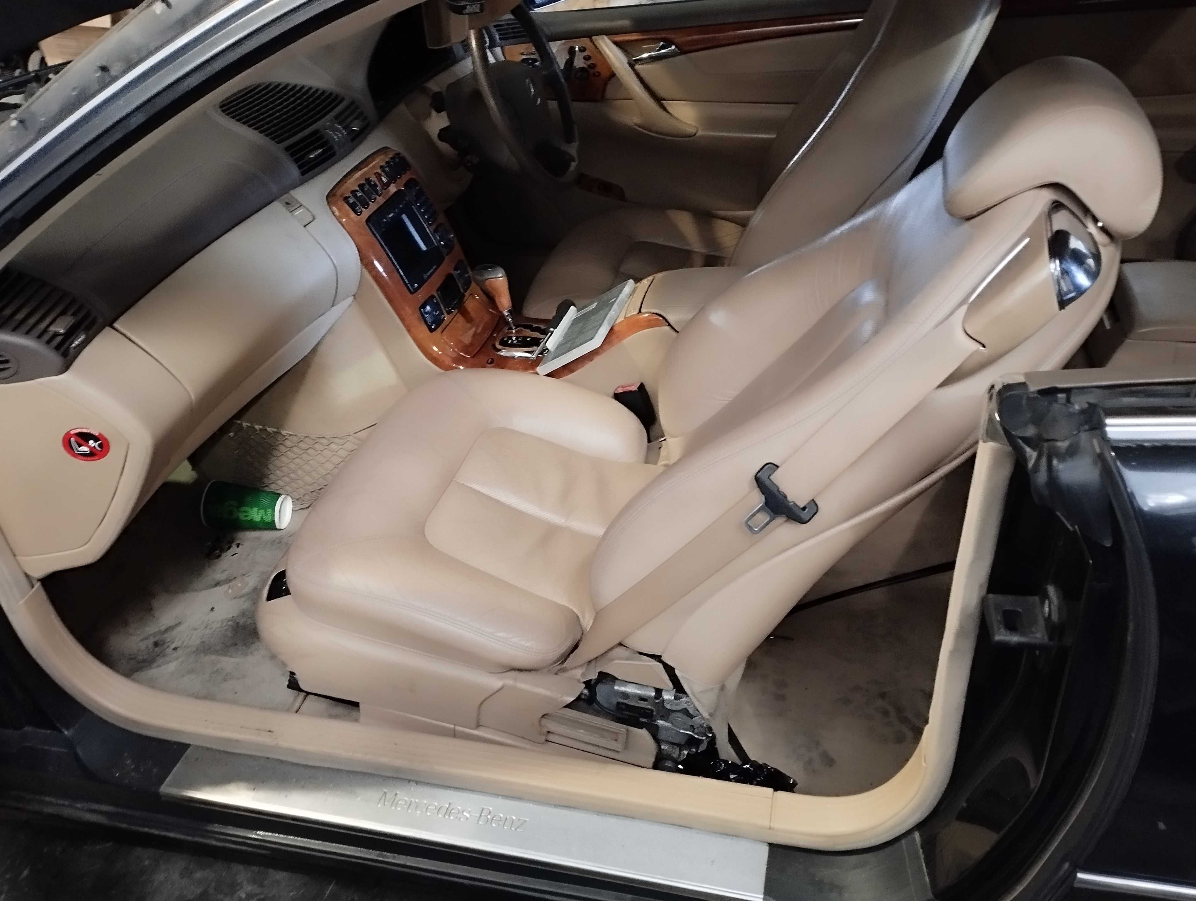 Капот крыло четверть бампер Mercedes w215 фара фонарь крыша дверь