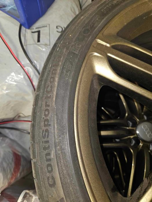 Felgi Audi RacingLine Pompei 18' 5x100 ET30 + opony lato