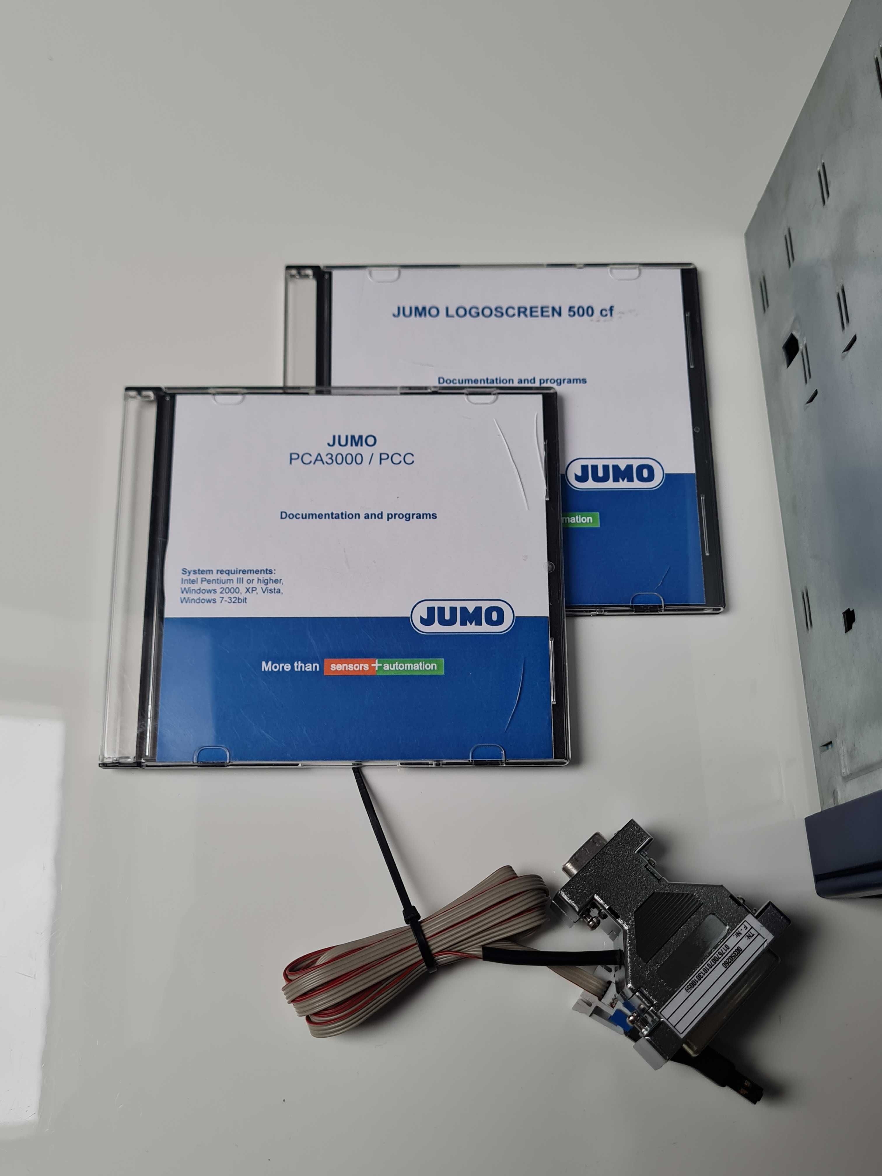 JUMO 500 CF Rejestrator danych procesowych temperatur prąd napięcie