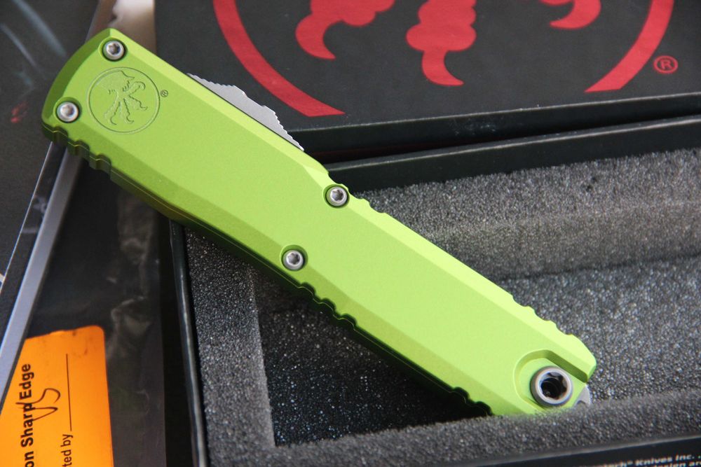 Microtech Ultratech IV - USA, nowy, komplet, stal M390. Rzadki kolor.