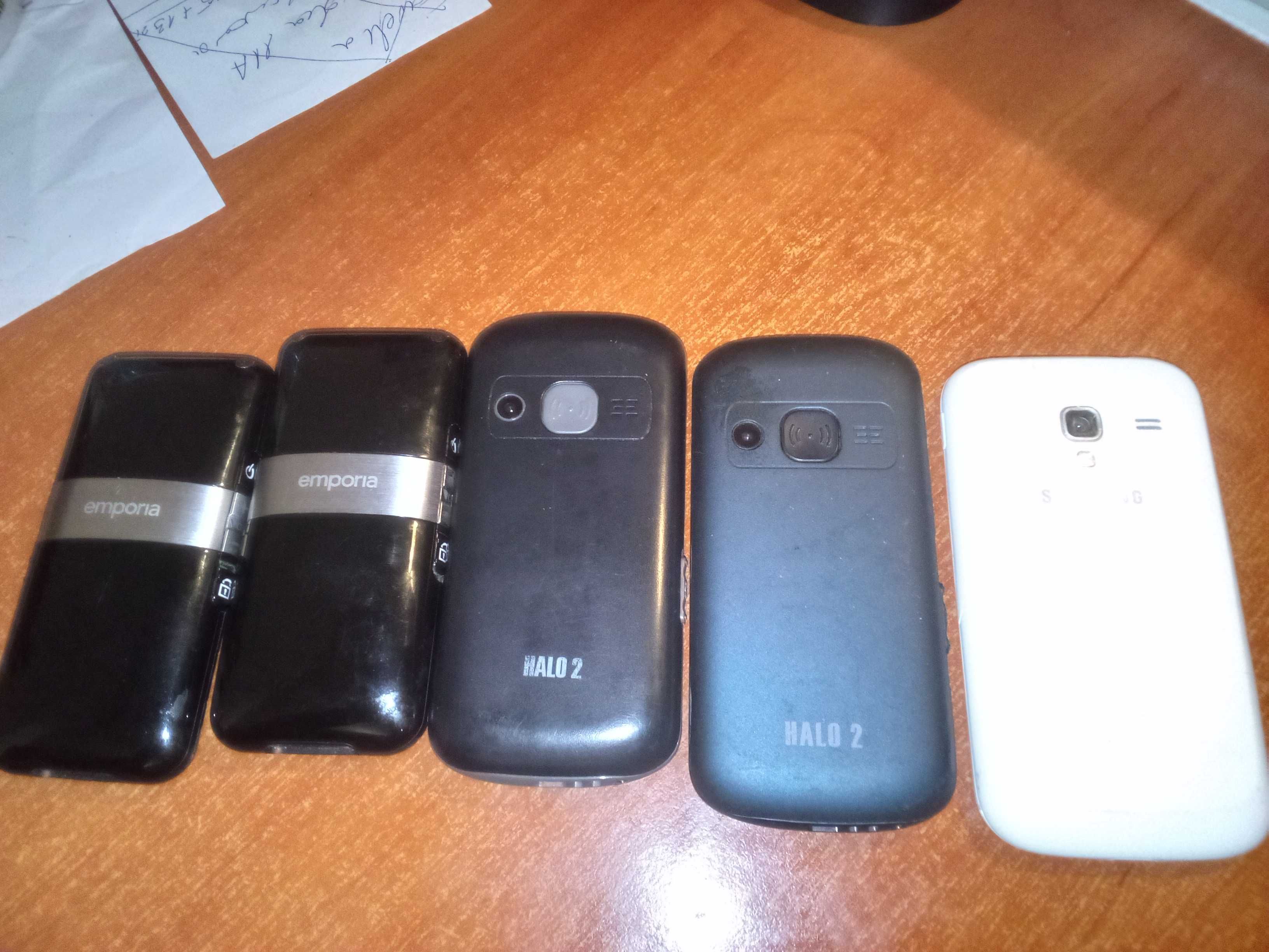 Telefony Samsung GT-18160, My Phone Halo 2, Emporia Elegance