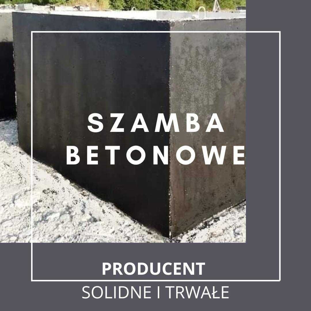 SZAMBA szambo betonowe 12m3 szczelny 100% EKO z dokumentami Zbiorniki