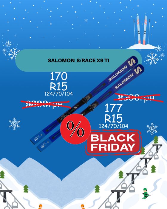 лижі SALOMON S/Race X9 TI 2024