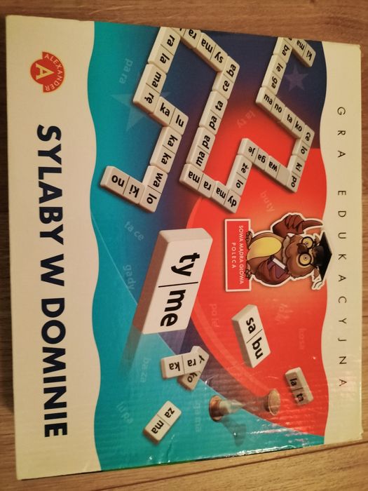 Gra edukacyjna "SYLABY W DOMINIE"
