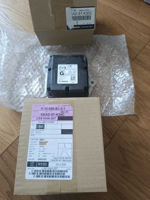 Блок Srs подушок безпеки Mazda cx-5 2022-2025 Новий Оригінал