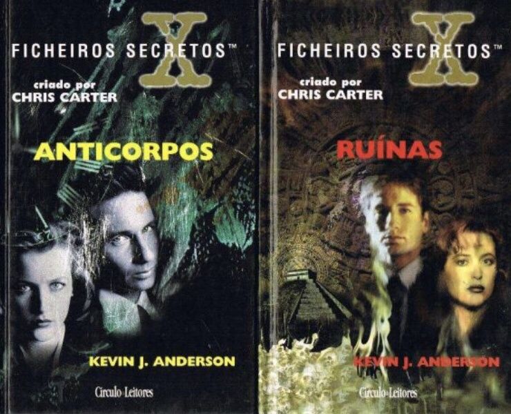 Coleção ficheiros secretos - 6 livros capa dura círculo de leitores