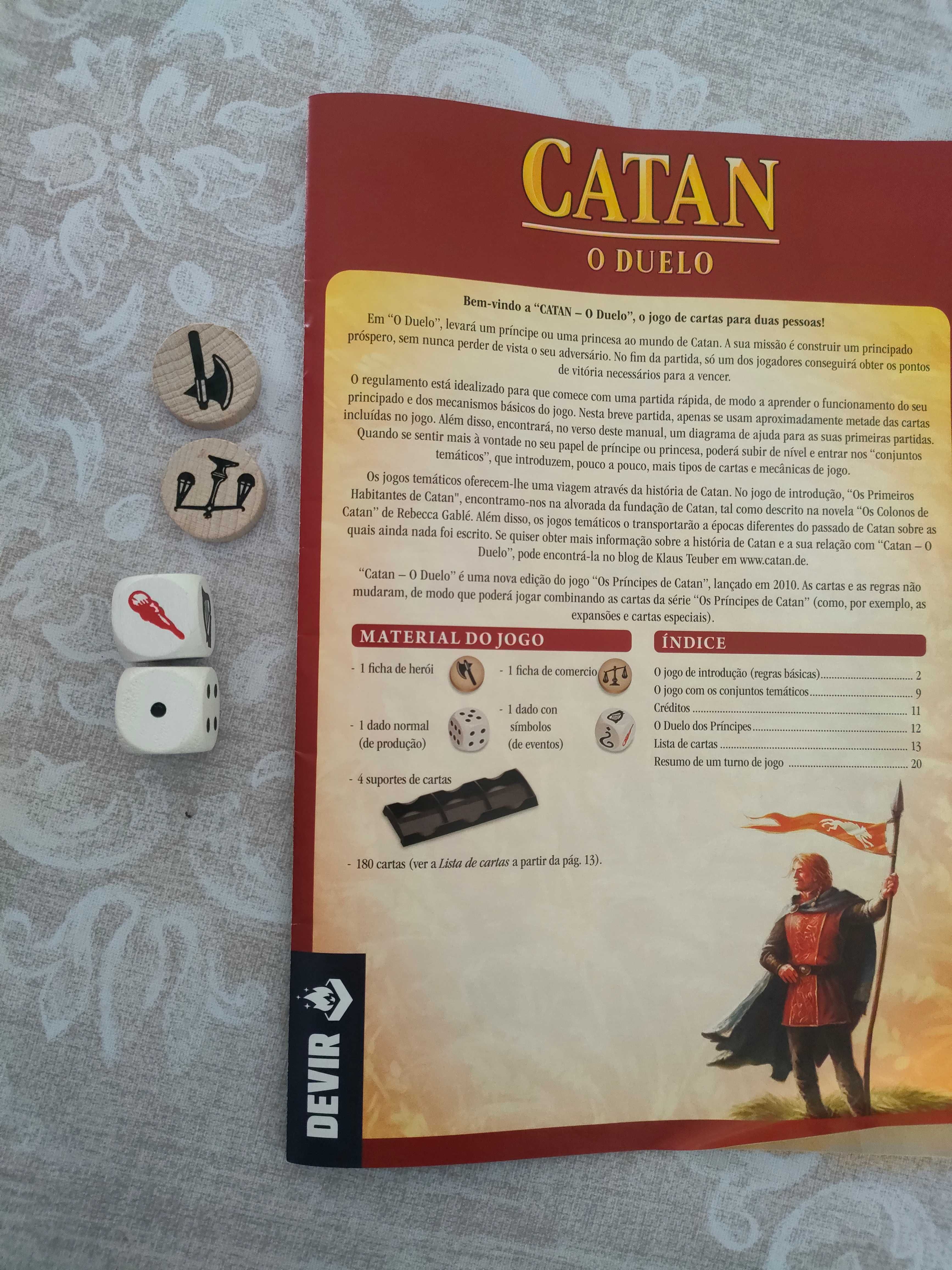 Jogo de tabuleiro - Catan o duelo...