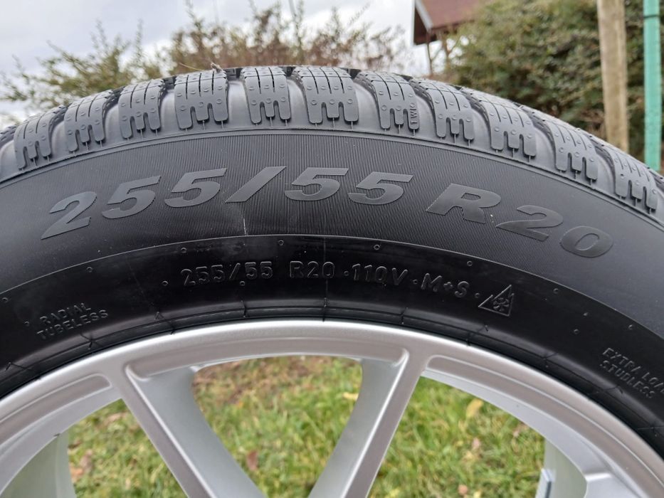 NOWE koła zimowe Porsche Cayenne 20 cali 5x130 Opona Pirelli Oryginał